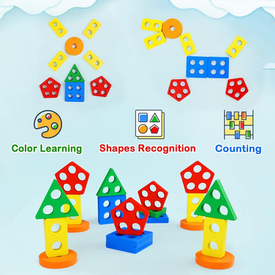 Wooden Sorting & Stacking Toys