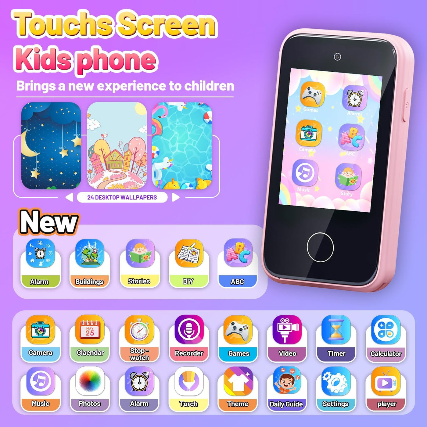 Kids Smart Phone Toy For Girls