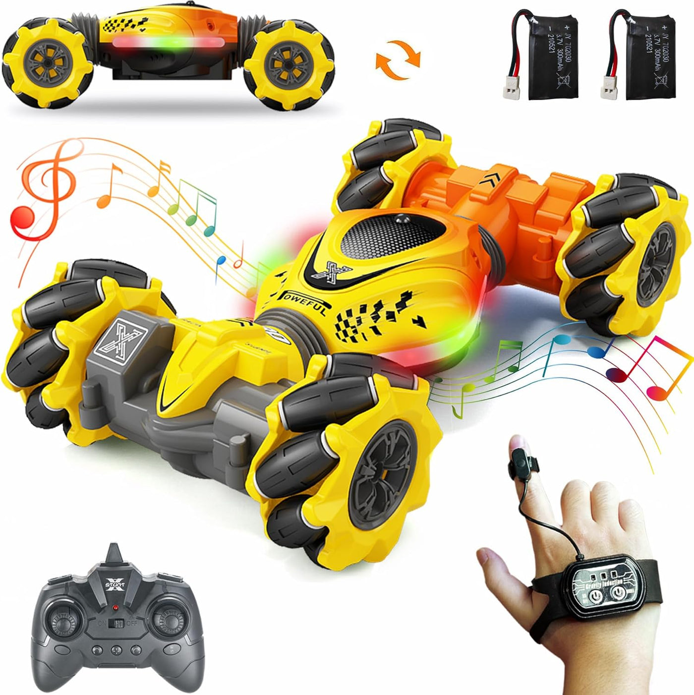 Gesture Hand Controlled RC Car